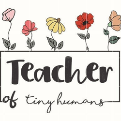 teacher of tiny humans png