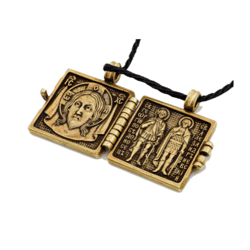 Sacred Brass-bronze Folding jewelry undergarment | Made in Russia | Authentic Copy XIX c.