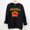 Vintage Phoenix Basketball Team CityScape Black Sweatshirt, Phoenix Baskeball Retro Bootleg Sweatshirt, Phoenix City Sports Shirt, For Fans.jpg