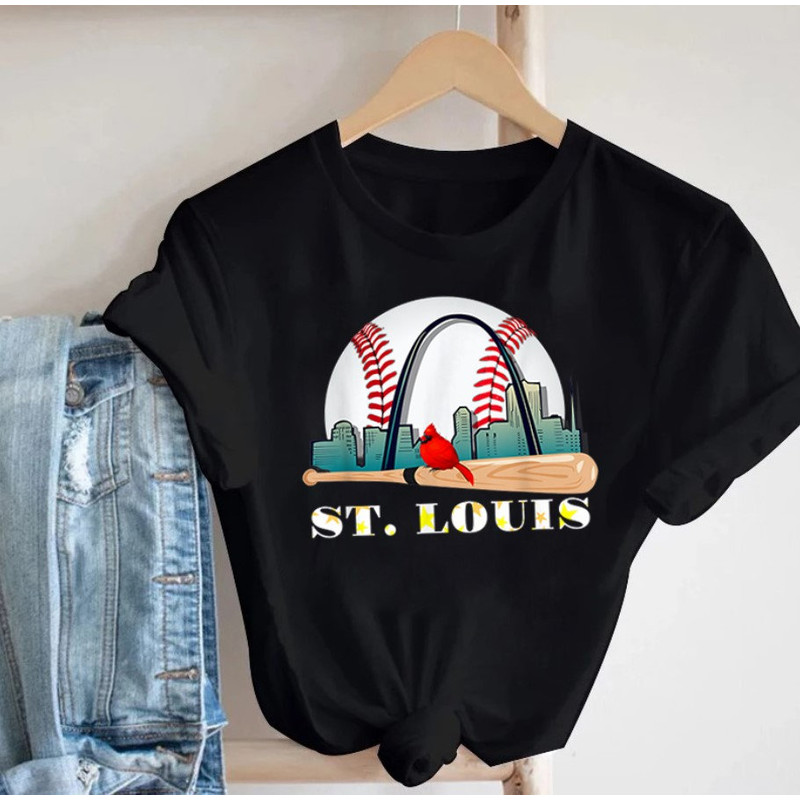 Vintage Saint Louis City Baseball TShirt, Gift For Fans.jpg