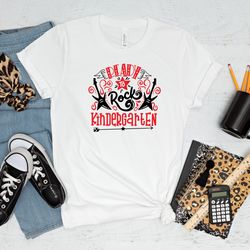 ready to rock kindergarten shirt, kindergarten squad shirt, back to school shirt, musical kindergarten shirt, kindergart