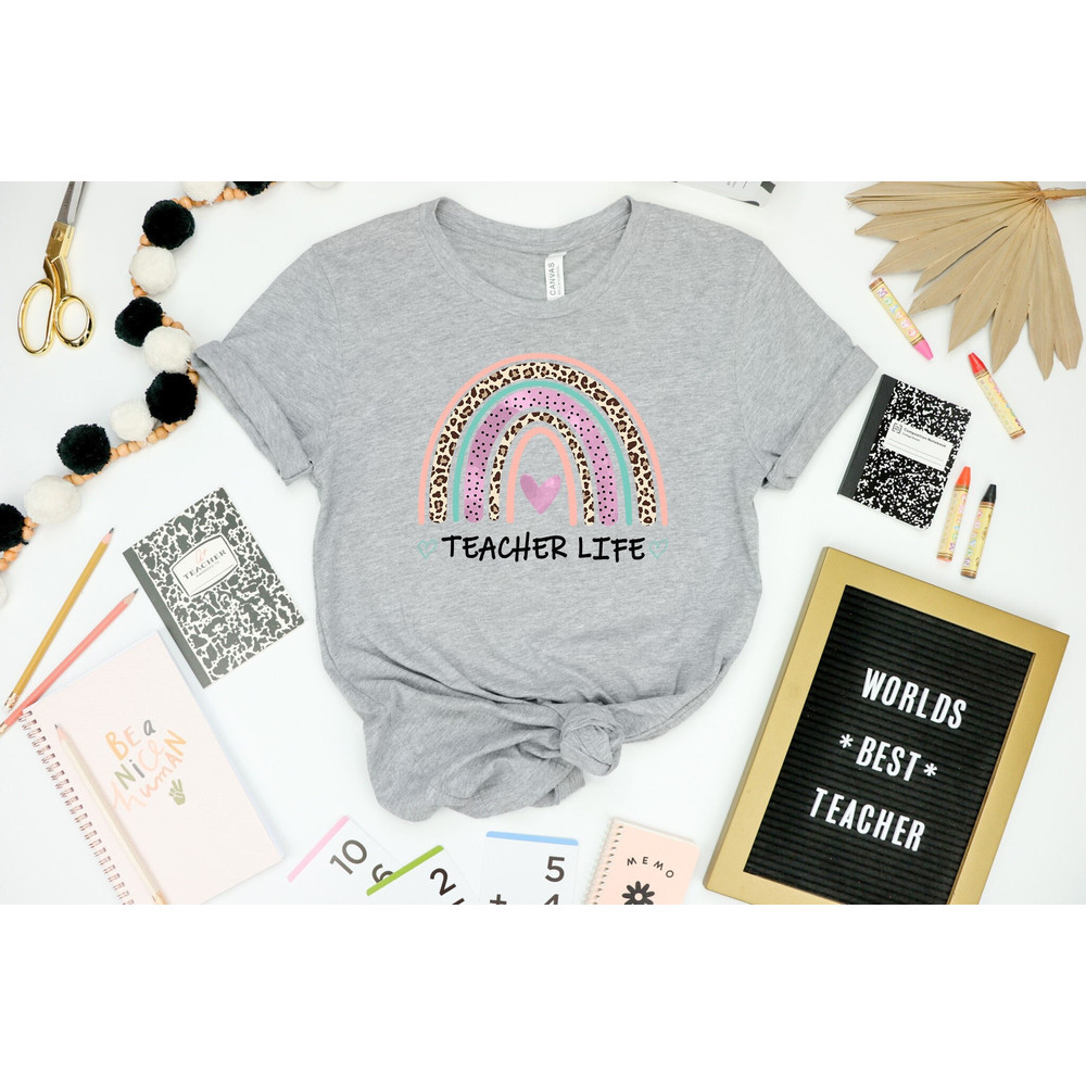Teacher Leopard Shirt, Teach Love Inspire Motivate Listen Encourage Shirt, Teacher Rainbow Shirt, Teacher Life Shirt, Teacher Day Shirt 1.jpg