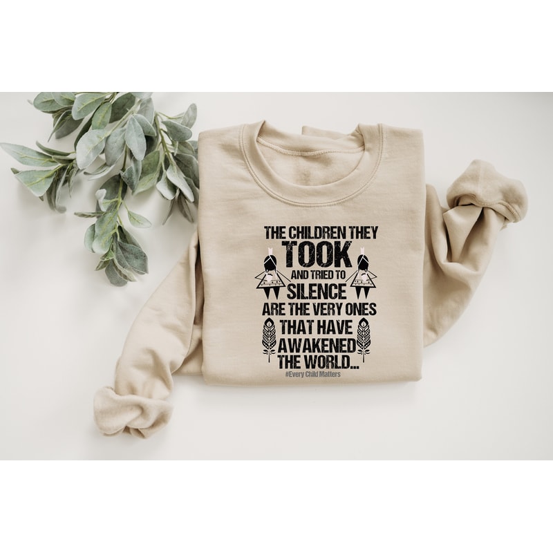 The Children They Took Shirt, Awakened The World, Every Child Matters Shirt, Orange Day Shirt, Awareness For Indigenous, Orange Day Gift.jpg