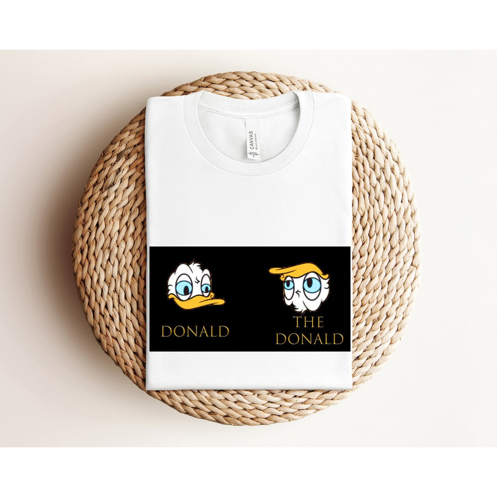 Funny Donald Trump Shirt, Political Humor Shirt, Donald Duck Shirt, Funny Trump Shirt, Donald Trump Duck Shirt, Funny President Trump Shirt.jpg