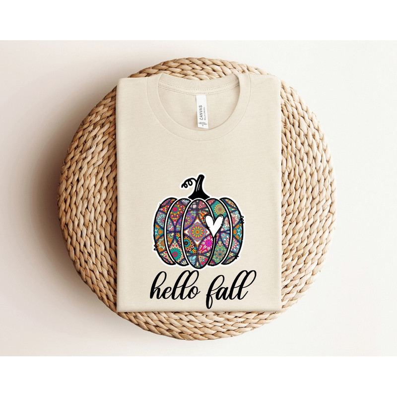 Hello Fall Shirt, Pumpkin Season Shirt, Cute Fall Shirts Women, Pumpkin Patch Shirt, Thanksgiving Sweatshirt, Hey Pumpkin Shirt, Fall Shirt.jpg