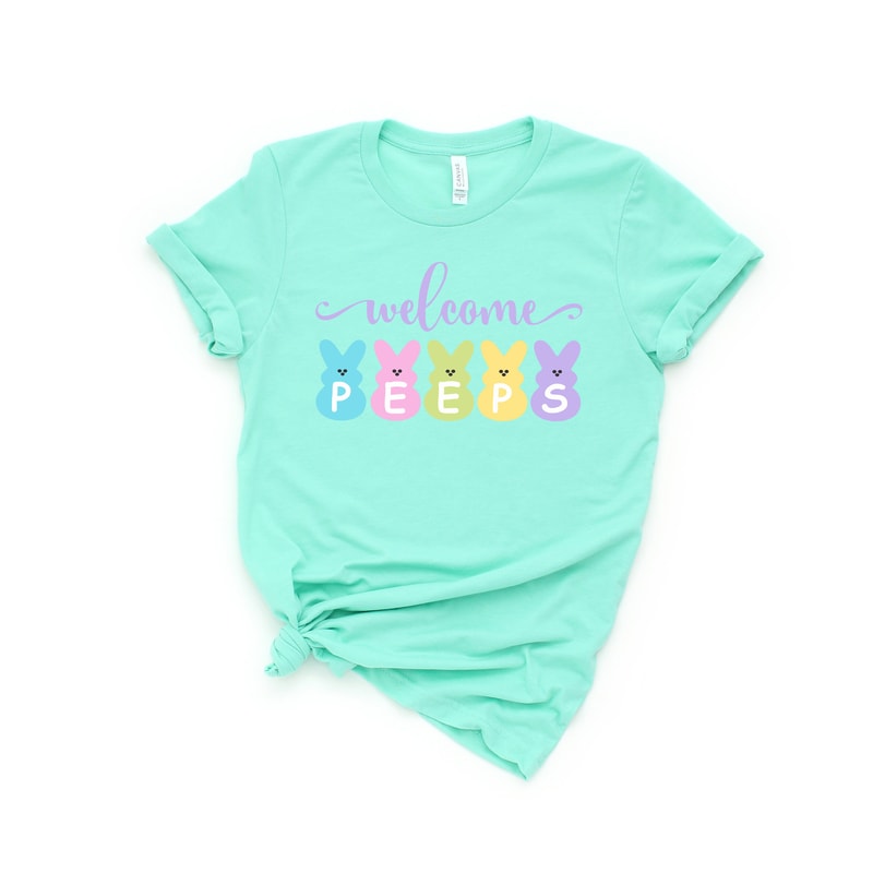 Easter Shirt,Bunny Shirt,Easter Shirt For Woman,Chillin' with My Peeps Shirt,Easter Shirt,Easter Family Tee,Easter Day,Easter Matching Shirt 3.jpg