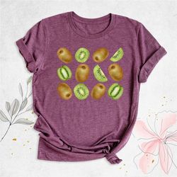 kiwi fruit shirt, kiwi lover shirt, botanical shirt, kiwi farm shirt, summer shirt, kiwi festival shirt, girls kiwi shir