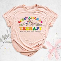 occupational therapist shirt, ot shirt, occupational therapy tee, ot assistant shirt, therapist gift, ot student shirt,