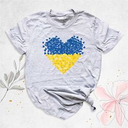 peace in ukraine shirt, stop war shirt, support ukraine shirt, ukraine shirt heart, no war in ukraine, ukraine flag tees