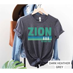 zion shirt, zion national park, utah shirt, mountain shirt, hiking shirt, lake vacation shirt, zion utah gift, nature tr