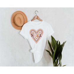 cute grandma shirt,nana shirt,grandma gift,grandma heart shirt,mothers day shirt,grandma tee,gift for nana, mothers day