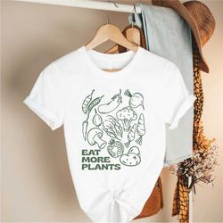 vegan shirt,vegetarian t-shirt,eat more plants shirt,vegan lifestyle shirt,veganism shirt women,vegan gift,plant based s