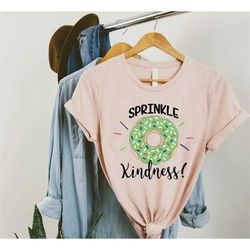 girls donut shirt,donut lover gift,kindness shirt,funny donut tee,donut birthday shirt,donut lover tee,donut day t-shirt