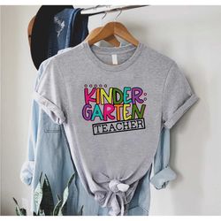 kindergarten teacher shirt,kindergarten shirt,gift for teacher,kinder squad,kindergarten team tshirt,teacher appreciatio