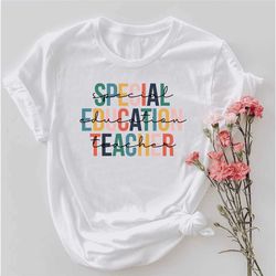 special education teacher shirt,gift for teacher,sped teacher tshirt,back to school shirt,sped crew tee,slp shirt,first
