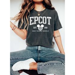comfort colors disney epcot 1982 tshirt,walt disney world tshirt,disney family trip shirt, vintage walt disney world