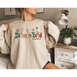 disneyworld vacation sweatshirt, disney christmas family trip,mickey and friends sweatshirt,holiday sweatshirt