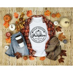 farm fresh pumpkins shirt, pumpkin patch sweatshirt, womens fall sweater, fall crewneck, pumpkin pullover, thanksgiving