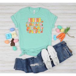 chillin with my peeps easter shirt, bunny with glasses shirt,kids easter shirt,cute easter shirt,easter day shirt, easte