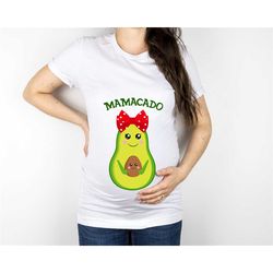 mamacado shirt, baby announcement shirt, funny pregnancy shirt, pregnancy reveal shirt, tested positive shirt, mom to be