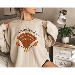 turkey squad shirt, matching family thanksgiving, it's fall y'all pumpkin shirt, cute fall shirts, thanksgiving shirt, p