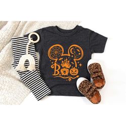 cute halloween shirt, ear boo t-shirt, mickey ear pumpkin face, bat halloween shirt, disneyland trip tee, disney hallowe