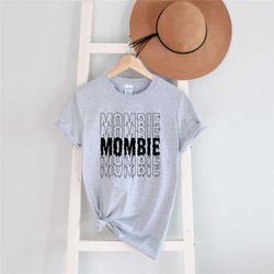 mombie shirt, horrible t-shirt, halloween pumpkin outfit, funny skeleton shirt, fall apparel, halloween gift for family