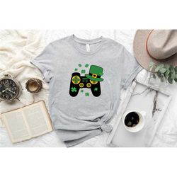 st patrick's day video game shirt, gaming shirt, matching st patricks day shirts, st patrick's day shirt, irish shirt, w