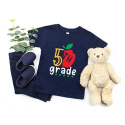 5th grade shirt, fifth grade teacher shirt, first day of fifth grade sign, hello fifth grade shirt, back to school shirt