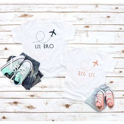 lil bro big sis matching shirts, big sister brother shirts, little sister brother shirts, family matching tee, sister br