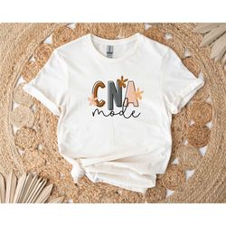 cna shirts, nurse shirt, cna gifts, floral cna tee, nurse gifts, cna graduation shirt, cna shirts, nursing assistant tee