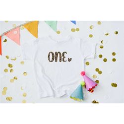 1st birthday shirt girl, 1st birthday shirt, first leopard print birthday shirt, first birthday shirt, birthday party gi