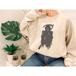rhinestone hooded sweatshirt  skull shirt,  skull boho graphic tee, women fall hoodie, skull skeleton hoodie