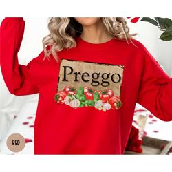 prego sauce sweatshirt, christmas gender reveal sweatshirt, funny pregnancy announcement t shirt, mommy tee, mommy to be