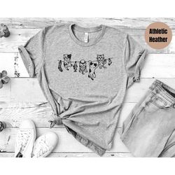 cute cat shirt for animal lover kitten t shirt for gift for friend cute kitty shirt for cat owner tee cat lover shirt fo