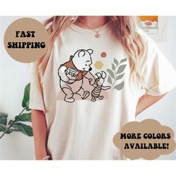 vintage pooh bear shirt, winnie the pooh shirt, pooh bear shirt, disneyland shirt, disney world shirt, disney shirts, po