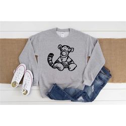 tigger sweater, winnie the pooh shirt, pooh bear shirt, disneyland shirts, disney shirt, disneyland sweater, winnie the