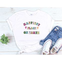 happiest place on earth shirt, disneyland shirts, disney shirt, disneyland shirt, disney world shirt, disney world shirt