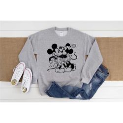 mickey mouse sweater, minnie mouse sweater, mickey and minnie, disneyland sweater, disneyland shirts, disney shirt, disn