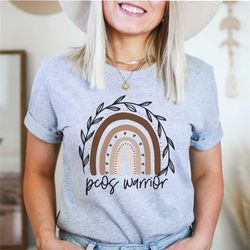 pcos, pcos shirt, pcos warrior shirt, pcos awareness shirt, pcos gift, fertility pcos awareness ribbons, pcos strong