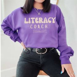 literacy coach shirt, coach gifts, teacher shirt, instructional coach shirt, readers gift, reading teacher shirt
