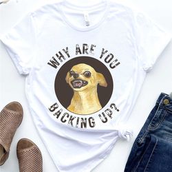 chihuahua t shirt - chihuahua shirt - chihuahua lovers shirt - animal love tee - tiny animal t shirt - smallest dog bree