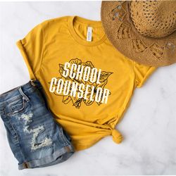 school counselor shirt, school counselor gift, back to school