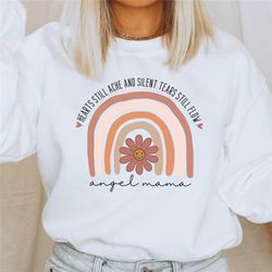 angel mom shirt, grieve mother, memorial shirt, infant loss, healing from loss, pregnancy loss, child loss