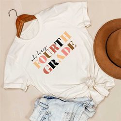 4th grade teacher shirt, fourth grade teacher, teacher shirts, fourth grade squad crew tribe, gift for teacher, back to