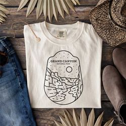 national park comfort colors shirts, hiking shirts, camping shirts, adventure shirts, grand canyon, university of arizon