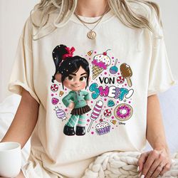princess vanellope von sweet shirt, wreck it ralph t-shirt, magic kingdom, disney princess tee, family vacation, disneyl