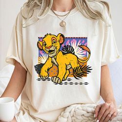 simba shirt, the lion king t-shirt, 30th anniversary, disney family vacation, disneyland trip