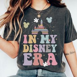 in my disney era shirt, disney castle t-shirt, epcot magic kingdom tee, disney family vacation, disneyland trip
