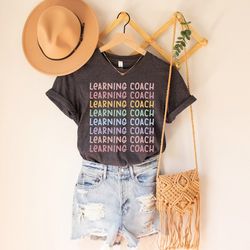 learning coach shirt, instructional coach shirt, educational coach shirt, lc shirt, teaching and learning coach gift, le